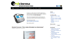 Desktop Screenshot of amicinema.it