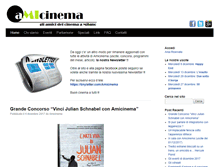 Tablet Screenshot of amicinema.it